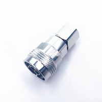 Connecteur mâle N à pince pour câble 5D-FB, connecteur RF droit N pour câble coaxial LMR300 CNT300