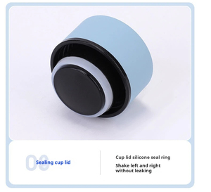 300-1000ml peinture en caoutchouc bouteille de Style américain 304SS intérieur + 201 isolation de la coque petite bouche conception <span class=keywords><strong>famille</strong></span> extérieur - Product Image 3