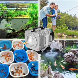 ปั๊มลมแม่เหล็กไฟฟ้า AC กำลังสูง รุ่น <span class=keywords><strong>ACO</strong></span> สำหรับบ่อปลา เครื่องเติมออกซิเจน คอมเพรสเซอร์ลม ผลิตในจีน - Product Image 3