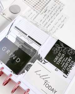 2024 A5 lujo PU cuero oculto ocultar discos encuadernación planificador de negocios cuaderno <span class=keywords><strong>Agenda</strong></span> cuero diario impresión personalizada - Product Image 2