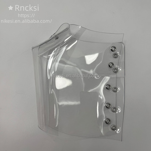 Cubrecalzado de PVC transparente de 8 pulgadas (20 cm) para botas de baile de estilo exótico, con suela gruesa de protección para botas de pole dance y striptease. - Product Image 3