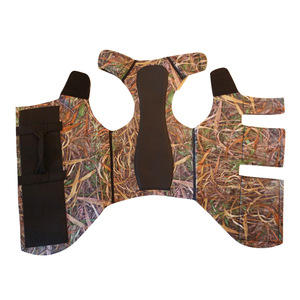 <span class=keywords><strong>Gilet</strong></span> de protection en cuir néoprène pour la <span class=keywords><strong>chasse</strong></span> aux chiens Fabricant ajustable orange brillant imperméable canard <span class=keywords><strong>sanglier</strong></span> porc - Product Image 2
