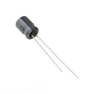ตัวเก็บประจุแบบมีรูรับ USR1C470MDD1TE 47 uF ตัวเก็บประจุแบบดั้งเดิมตัวเก็บประจุแบบรัศมี47 uF 20% 16V - Product Image 1