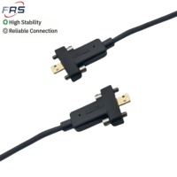 Câble Micro Personnalisé Plaqué Or 4K 8K 1m 2m 3m 1,5m Noir pour Caméra GoPro, Tablette, Ordinateur Portable, Carte Mère
