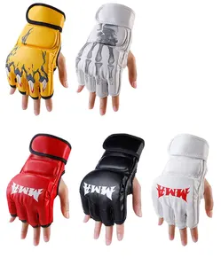 Professional Best Quality Punch Bag Mitts Sparring Punching Training Kickboxing Muay Thai MMA Boxing Sparring Gloves