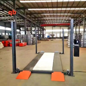 Sistema de elevación de estacionamiento de almacenamiento de automóviles hidráulico de cuatro 4 postes para elevador de equipo de elevación de estacionamiento comercial y residente doméstico - Product Image 3