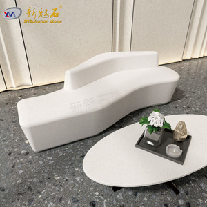 Nuevo Taburete Irregular de Hormigón Prefabricado Magic Stone, Silla Artística Decorativa para Interiores y Exteriores - Product Image 3