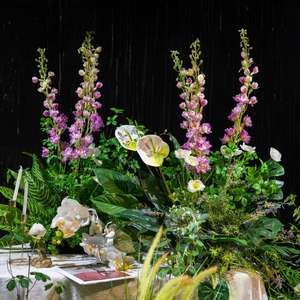 Simulation de célébrités sur Internet, Fleurs et arbres forgés, <span class=keywords><strong>Plantes</strong></span> <span class=keywords><strong>vertes</strong></span> biomimétiques, Balcons intérieurs, Cages d'escalier - Product Image 5