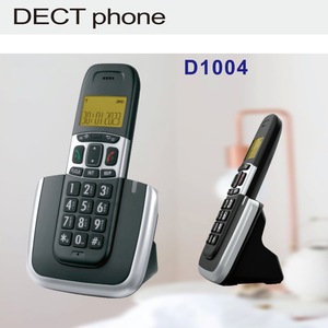 Téléphone <span class=keywords><strong>sans</strong></span> <span class=keywords><strong>fil</strong></span> D1004 avec haut-parleur et identification de l'appelant/attente d'appel, téléphones DECT certifiés CE, deux <span class=keywords><strong>combinés</strong></span> - Product Image 3