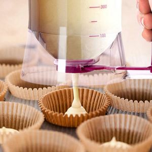 Utensilios de Repostería, Dispensador Manual de Masa para Muffins, Cupcakes, Waffles, Crepas y Panqueques, de Plástico, Comercial - Product Image 3
