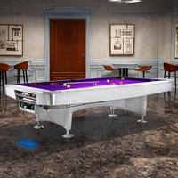 Table de billard en ardoise noire de nouveau type, très vendue, 7ft 8ft 9ft 12ft, pour snooker, prix abordable