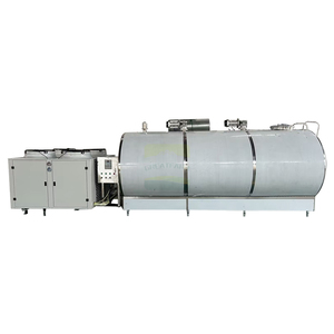 Tanque de Refrigeración de Leche de Alta Eficiencia de 2000 Litros con Agitador y Controlador Digital para Uso en Granjas Ganaderas - Product Image 1