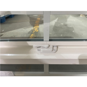 Màu trắng thực sự Nhà cung cấp bán buôn PVC duy nhất treo cửa sổ với dọc trượt lên và xuống nhà máy giá - Product Image 3