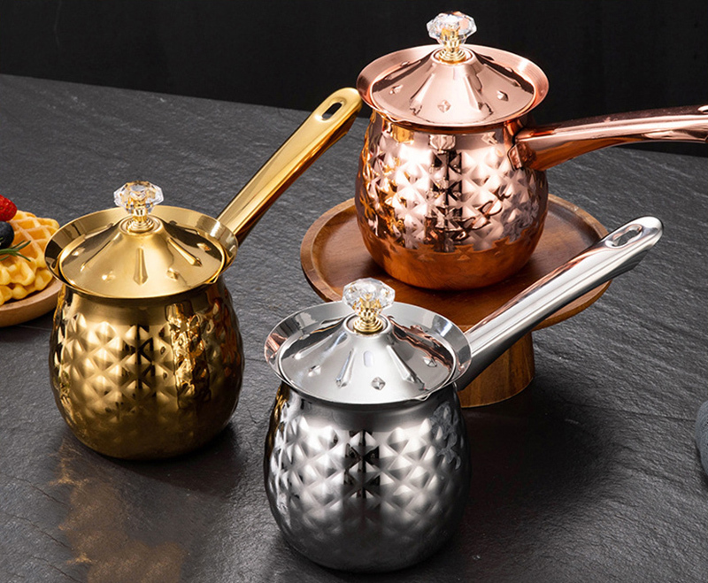 Stainless Steel Turkish Coffee Pot Set