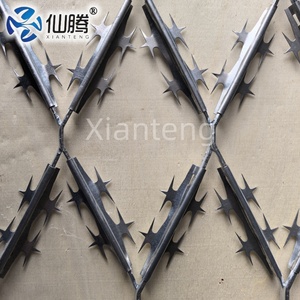 High Quality Customized Shaving <strong>Wire</strong> Mesh Galvanized <strong>Razor</strong> Blade Metal Plate Steel Barbed <strong>Wire</strong> For Protection - Product Image 1
