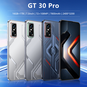 Điện thoại thông minh Gt30 Pro 5G, chip 10 nhân, RAM 16GB+ROM 1TB, <span class=keywords><strong>Android</strong></span> 15, màn hình 7.3 inch 2K HD, camera 108MP, giá rẻ, bán chạy, chơi game mượt mà - Product Image 4