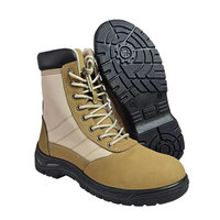 Bottes de randonnée mi-montantes à lacets et fermeture éclair en cuir Nubuck, antidérapantes, pour hommes – Chaussures de marche et de trail très populaires