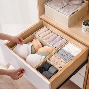 Set da 6 pezzi per la casa scatola portaoggetti per guardaroba scatola portaoggetti pieghevole per guardaroba organizzatore per guardaroba lavabile per vestiti - Product Image 2