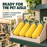 Jouet à mâcher interactif pour chien en TPR texturé, durable et écologique, avec corde en coton, pour le soin dentaire, vente en gros OEM/ODM