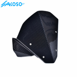 AKOSO Nouveau pare-brise avant en fibre de carbone sèche 3K pour <span class=keywords><strong>Honda</strong></span> <span class=keywords><strong>CB650R</strong></span> 2019-2024 2022 <span class=keywords><strong>2023</strong></span> - Product Image 4