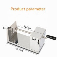 Machine à Faire des Chips de Pommes de Terre Extrudées à Spirale Manuelle de Haute Qualité