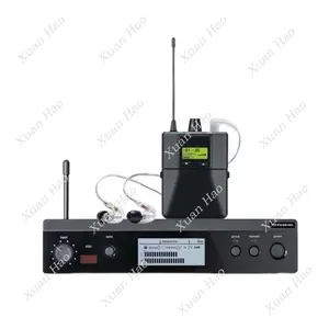 PSM300 Stereo UHF vokal sahne enstrüman monitörü kulak kulak kablosuz monitör sistemi