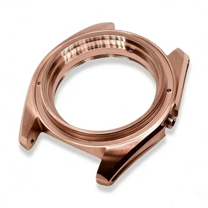 Vente directe d'usine, pièces de montre personnalisées, acier inoxydable, boîtier de montre Sk7x 41 mm pour hommes - Product Image 6
