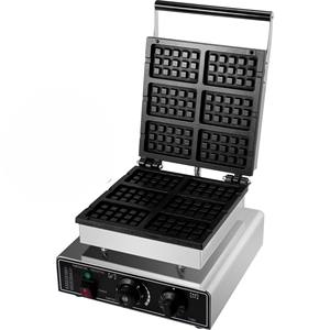 Machine à gaufres 6 carrés, gain de place, haute efficacité pour les heures chargées - Product Image 3