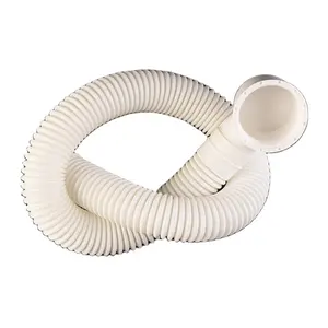 Wholesale Durable Soft Corrugated Plastic Drain Pipe Outlet Pipe Fittings Discharge Hose