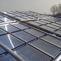 Collecteur solaire à plaque plate DVC500 de 3,8 m, chauffe-air extérieur pour chauffage de bâtiments, projet EPC, directement de l'usine