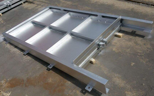 שערים לשליטה בזרימת מים מפלדה כבדה, שער השקיה, תיבת הילוכים לסינון ואחסון מים 1000 ליטר - Product Image 2