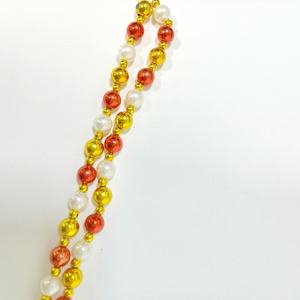 थोक कार्निवल बीड स्टार हैंडट्रांग मिर्च बेड्स-लाल सोने का सफेद कार्निवल उत्सव की सजावट त्वरित थोक - Product Image 3