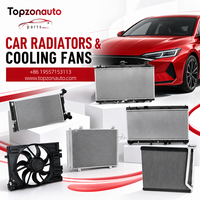 Radiateur d'eau en aluminium Topzonauto de qualité OEM 21460-5NA0A 21410-5NA0A pour système de refroidissement automobile Infiniti QX50