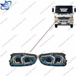 Đèn pha xe tải kiểu mới, đèn xi nhan LED độ, dải đèn trang trí tùy chỉnh màu sắc cho <span class=keywords><strong>HINO</strong></span> MEGA 500 <span class=keywords><strong>HINO</strong></span> MEGA 700 SERIES - Product Image 4