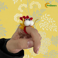 Nouvelle conception Chenille tiges nouveau Dragon chinois nettoyeurs de tuyaux anneau bricolage enfants pâte créative jouets activités
