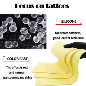 Pieles de Silicona para Práctica de Tatuajes, Impermeables y Desechables, para Suministros de Entrenamiento de Tatuajes - Product Image 6