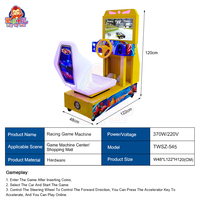 2023 HD LCD monnayeur électrique enfants Outrun simulateur arcade jeux vidéo voiture de course Machine pour les ventes