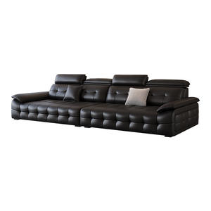 <span class=keywords><strong>Canapé</strong></span> Lawrence <span class=keywords><strong>canapé</strong></span> italien minimaliste en <span class=keywords><strong>cuir</strong></span> sable salon grand appartement lumineux luxe <span class=keywords><strong>cuir</strong></span> <span class=keywords><strong>noir</strong></span> art <span class=keywords><strong>canapé</strong></span> <span class=keywords><strong>droit</strong></span> - Product Image 5