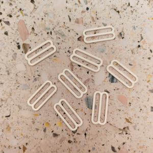 Anillos y Ajustadores Metálicos para Sujetador de 20-30mm, Venta al por Mayor, Deslizadores de Aleación Ecológica para Lencería, Accesorios para Sujetadores de Mujer - Product Image 4