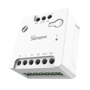 Interruptor Inteligente de Contacto Seco Zigbee SONOFF MINI-ZBD MINI, Compatible con Alimentación CA y CC, Control de <span class=keywords><strong>Puerta</strong></span> de <span class=keywords><strong>Garaje</strong></span>, <span class=keywords><strong>Motor</strong></span>, Caldera, <span class=keywords><strong>Puerta</strong></span> Principal - Product Image 1