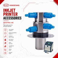 Pièces de rechange pour imprimante jet d'encre Domino : Pompe à encre noire double tête (rotor long) HGN0066 270 en matériau premium