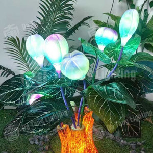 Lumière décorative aux couleurs fruitées en résine FRP, métal et LED pour la décoration extérieure de jardins, parcs et paysages - Product Image 2