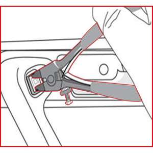 KS TOOLS Alicates de espejo exterior para BMW - Product Image 3