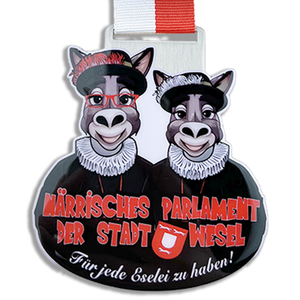 Medalla <span class=keywords><strong>Wesel</strong></span> alemana personalizada al por mayor, medallas de acero inoxidable personalizadas con logotipo de revestimiento de cúpula epoxi y cinta, artesanías de metal - Product Image 3