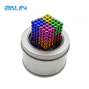 Alta Precisión 3d diy 216 piezas <span class=keywords><strong>5mm</strong></span> 6mm 3mm de <span class=keywords><strong>neodimio</strong></span> de imán magnético <span class=keywords><strong>bolas</strong></span> de color <span class=keywords><strong>5mm</strong></span> - Product Image 6