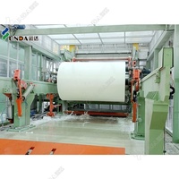 Nouvelle machine Yunda de recyclage de papier usagé pour la production de papier ondulé, carton, papier kraft et papier toilette