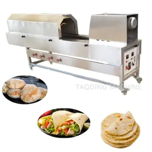 Mauritius Louis Dough Sheeter industris-tortilla membuat mesin tortilla produsen mesin pizza (WhatsApp:+ 86 1324