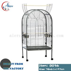 Kit de Casa para Pájaros de Hierro Pequeña para <span class=keywords><strong>Caza</strong></span>, <span class=keywords><strong>Jaula</strong></span> para Pájaros de Cría Extra Grande Ecológica con Bandeja y Caja de Plástico - Product Image 6