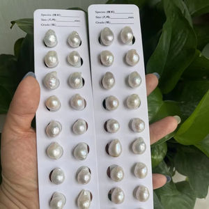 Collar de perlas de agua dulce de alta calidad 2A <span class=keywords><strong>barroco</strong></span> blanco rosa púrpura 9-13mm venta al por mayor cuentas sueltas de tamaño pequeño para la fabricación de joyas - Product Image 4