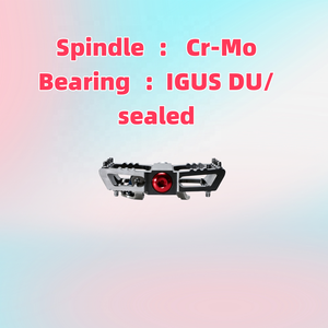<span class=keywords><strong>Pedales</strong></span> de Bicicleta de Montaña Worldcycle Ultraligeros de Doble Función |   <span class=keywords><strong>Plataforma</strong></span> de Aluminio 6061 sin Clip para Eje Compatible con Cr-Mo - Product Image 3